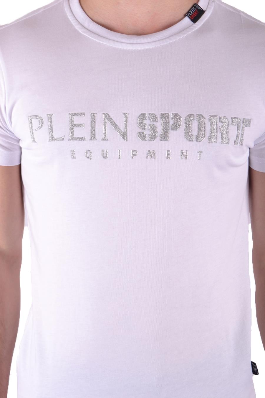 Plein Sport Blue Cotton Men T-Shirt main image 0