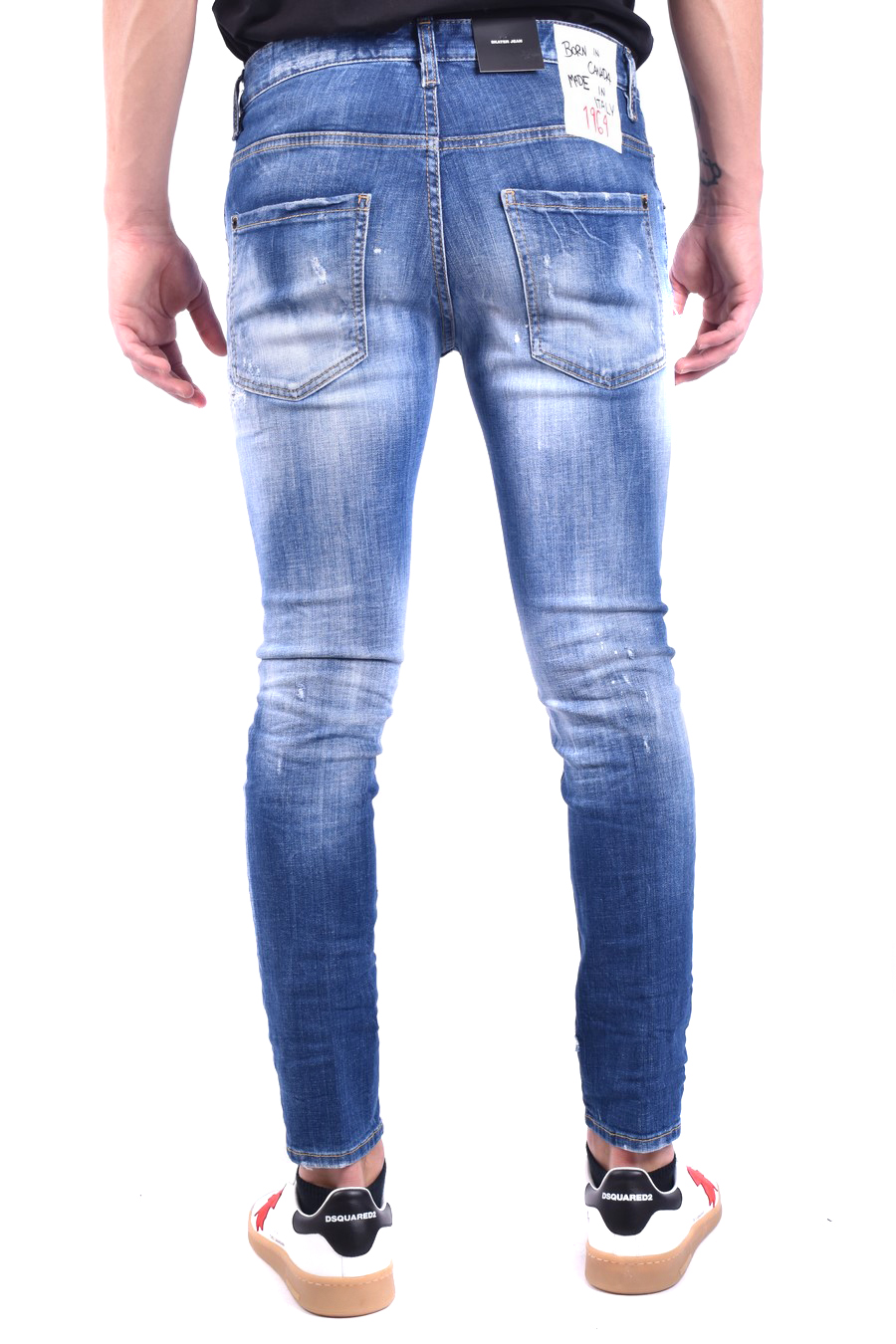 Army fade skinny dan jeans on sale