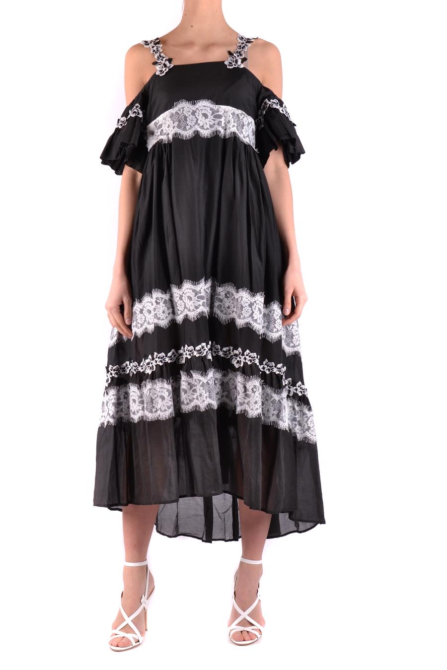 PINKO Black Cotton Casual Dress